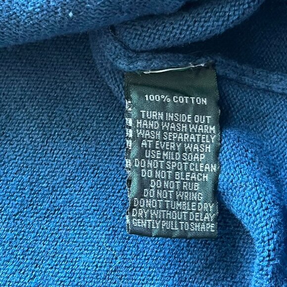 Rodd Gunn Blue Cotton Hoodie with Kangaroo Pouch, Mens Large Pullover - Picture 5 of 7